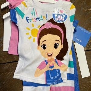 Ms. Rachel 3T pajama sets
